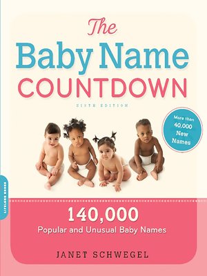 cover image of The Baby Name Countdown